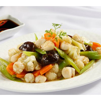 Sò điệp xào thập cẩm