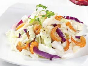 Bắp cải xào hải sản