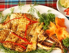 Mực nướng muối ớt