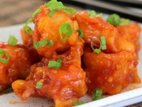 Tôm chiên sốt chua ngọt